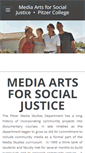 Mobile Screenshot of media4justice.org